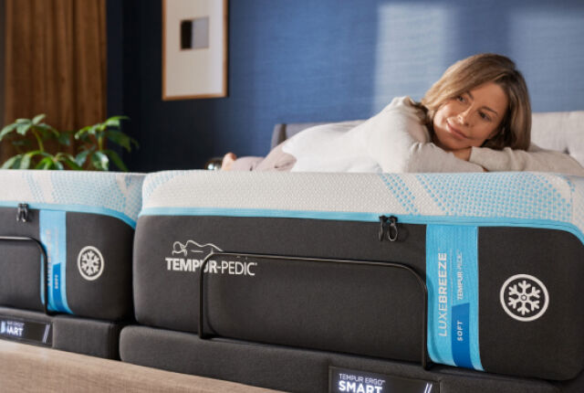 Get 0% interest for 60 months with 60 queal monthly payments and a promo fee of 2% of amount financed on Tempur-Pedic mattresses of $1699 or more.